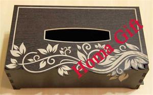  جعبه دستمال کاغذی چوبی طرح های مختلف